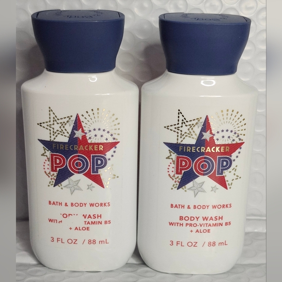 Bath & Body Works Firecracker Pop Body Wash (2) - Picture 1 of 3